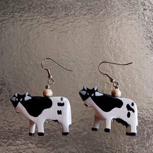 Cow Earrings
